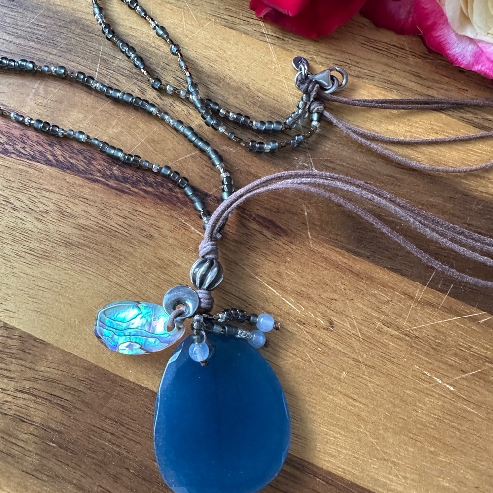 Silpada indigo mood  Necklace N2227